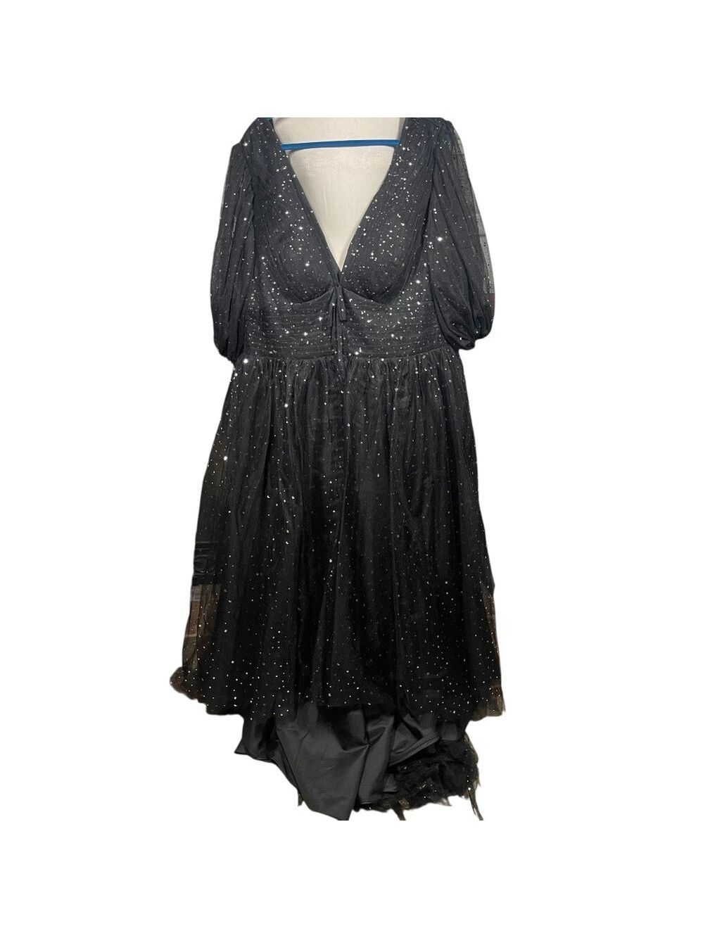 Formal  Plus Size Gown with Stars